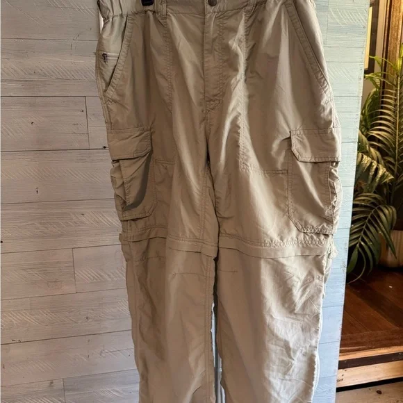Men's Tan Cargo Pants - Picture 2 of 5
